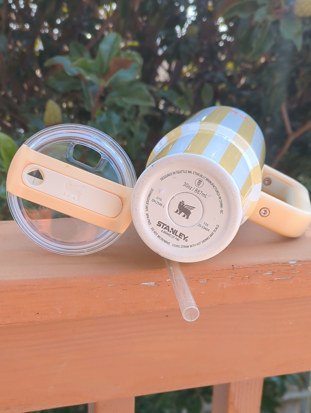 30 oz Butter Cabana Gloss Tumbler - Picture 2 of 3
